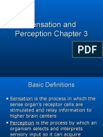 Sensation and Perception Chapter 3
