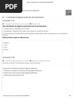 Simulado Atividade AAI 2