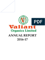 Valiant Organics AR 2016-17