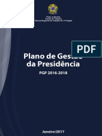 Plano de Gesto Da Presidncia