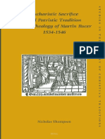 SHCT 119 Thompson - Eucharistic Sacrifice and Patristic Tradition in The Theology of Martin Bucer 1534-1546 (2004) PDF