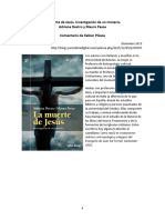 Pizaka Xabier - 2015 - Comentario A La Muerte de Jesús - Destro-Pesce