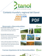 Contexto Mundial y Regional Del Etanol - Bolivia