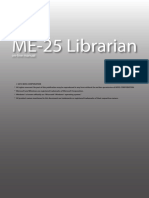 ME-25 Librarian Manual - Inglês
