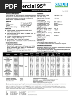 Commercial 95 340 - Product Profile - Rev. 13 Gale - May 2013