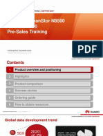 Huawei OceanStor N8500 Clustered NAS V200R002C00 Pre-Sales Training