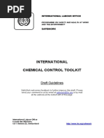 International Chemical Control Toolkit: Draft Guidelines