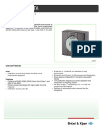 Product Data: Sound Calibrator Type 4231