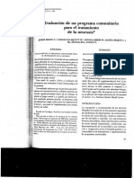 Manzi Et Al - 1983 - Evaluación Programa Comunitario Neurosis