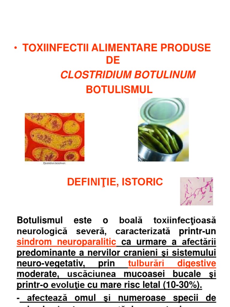 CLOSTRIDIUM Botulinum | PDF