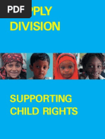 Download UNICEF - Supply Division - Supporting Child Right by UNICEF SN36850142 doc pdf