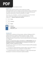 Apol 1.Análise de Crédito e Risco-Gestão de Talentos