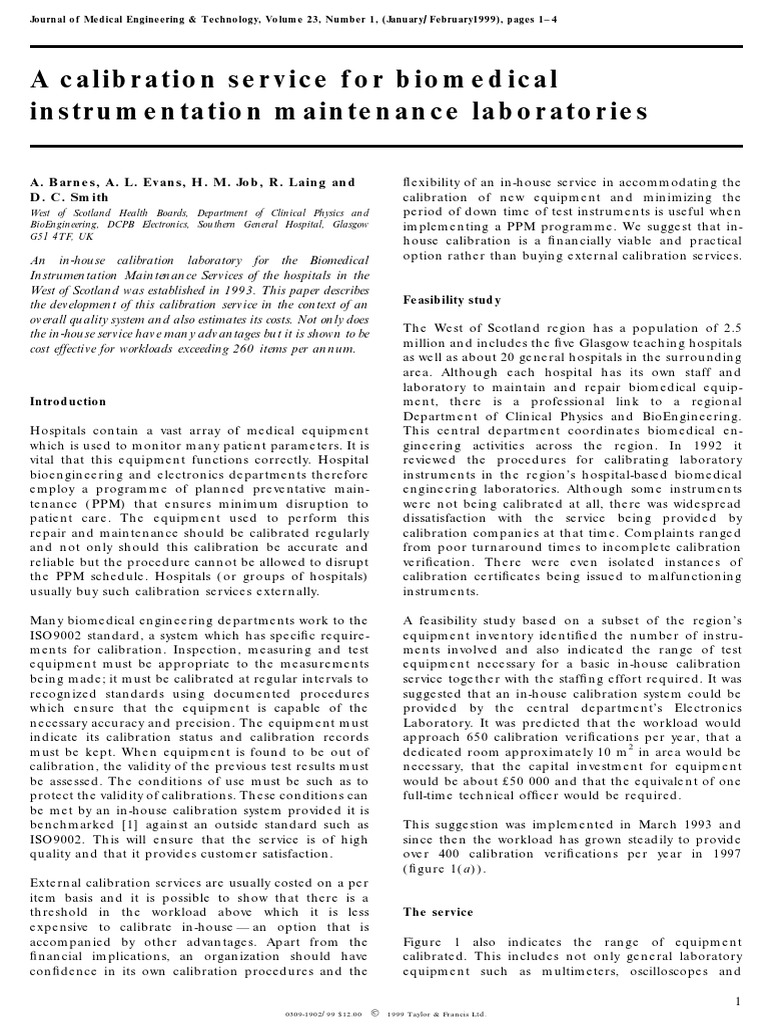 Calibracion (Ingles) PDF Reference Works Accuracy And Precision