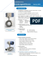 Caudalímetros Electromagnéticos AFS