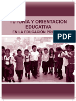 Tutoria y Orientacion Educativa en La Educacion Primaria