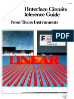 From Texas Instruments: Linear and Interface Circuits Cross Reference Guide