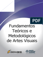  Fundamentos Teóricos e Metodológicos de Artes Visuais