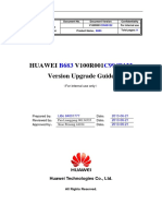 Huawei b683 v100r001c994b122 Version Upgrade Guide (Router)