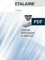 Linear Diffusers & Grilles: GRD Product Catalog