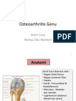 Osteoarthritis Genu: Short Case Wahyu Sita Wardani