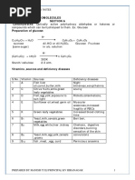 1912127028bio Molecules Study Notes PDF