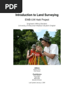 Introduction To Land Surveying