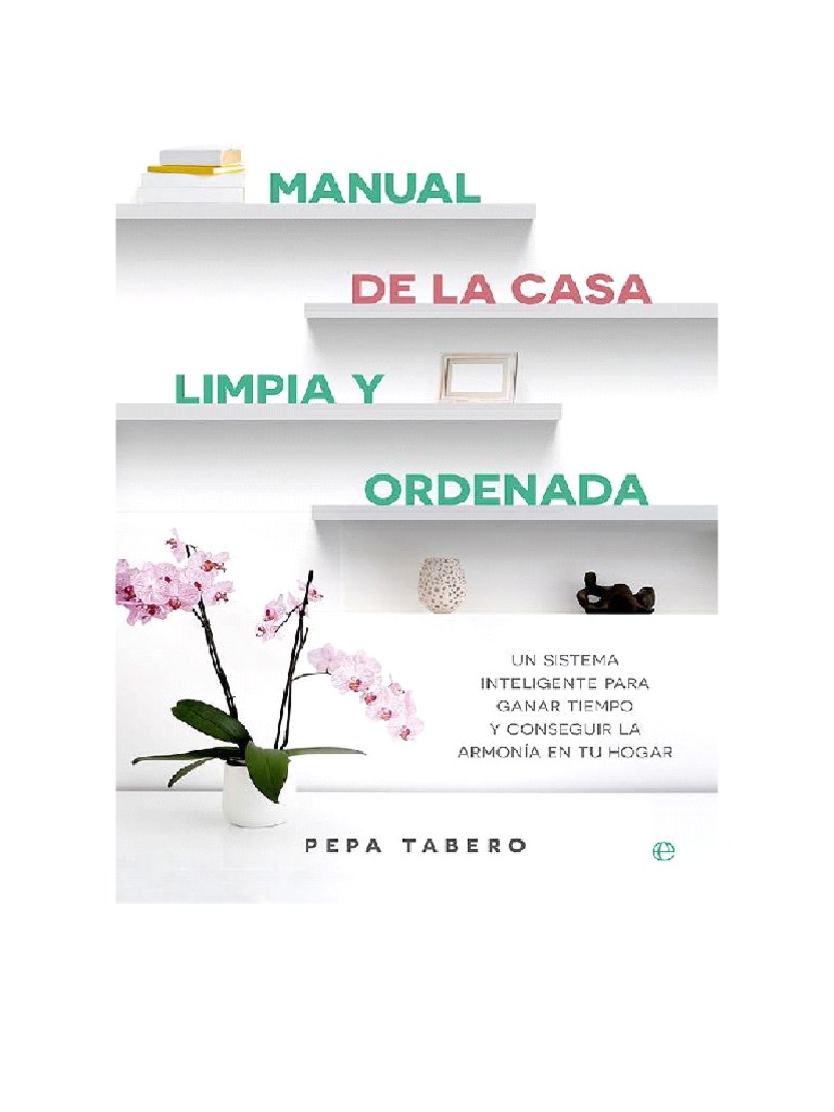 Tabero Pepa - Manual de La Casa Limpia Y Ordenada, PDF, Cocina