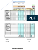 Aplikasi Koreksi Periksa Soal Pilihan Ganda UH UTS UAS Format Excel
