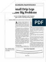Small Drip Legs Cause Big Problem