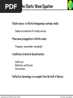 The Elastic Wave Equation