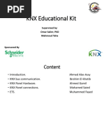 KNX Educational Kit: Supervised By: Omar Salim PHD Mahmoud Taha