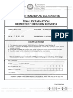 Business Accounting (PAF3113)