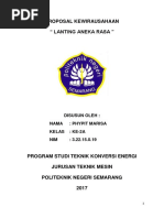 Download PROPOSAL KEWIRAUSAHAAN  LANTING ANEKA RASA  by Phypit Marisa SN368526853 doc pdf