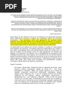 La Resistencia Afectada