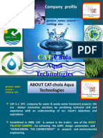 CAT- Chola Aqua Technologies & Services Corporate Presentation l