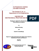 (CGPR - 82) Nathaniel Bradley and Daniel R. VandenBerge-Beginners Guide For Geotechnical Finite Element Analyses-Center For Geotechnical Practice and Research (2015)
