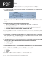 Highway Practice Questions