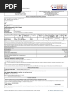 Reliance Individual Mediclaim Policy Schedule