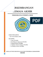 Ppd Remaja Akhir