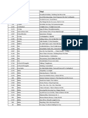 Pla de Liste  PDF