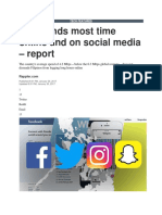 PH Spends Most Time Online and On Social Media - Report