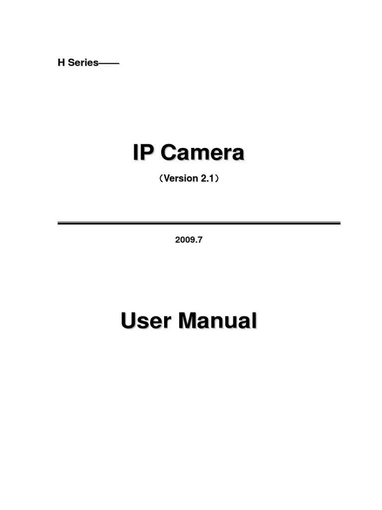 H Sereis User Manual PDF | PDF | Ip Address | Computer Network