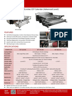 Rotary Heat Press Calender Easty Eurotec EST Heat Transfer Printing Machine
