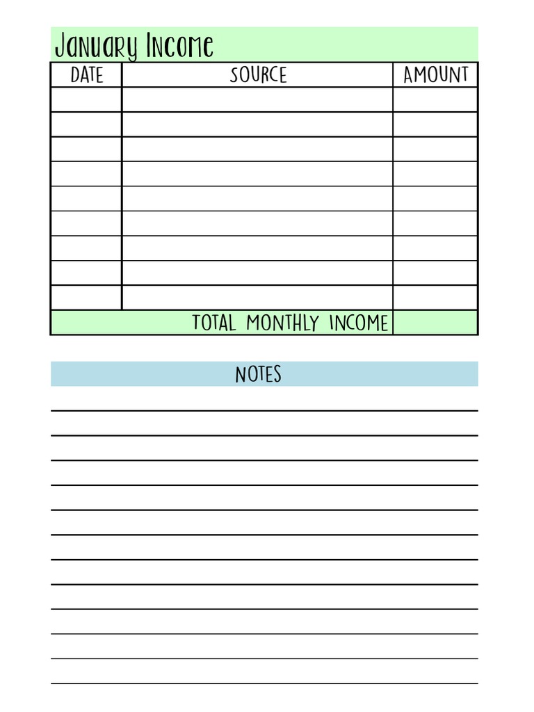 Monthly Income and Expense Overview | PDF | Taxes | Government Finances