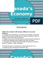 Canadas Economy Power Point