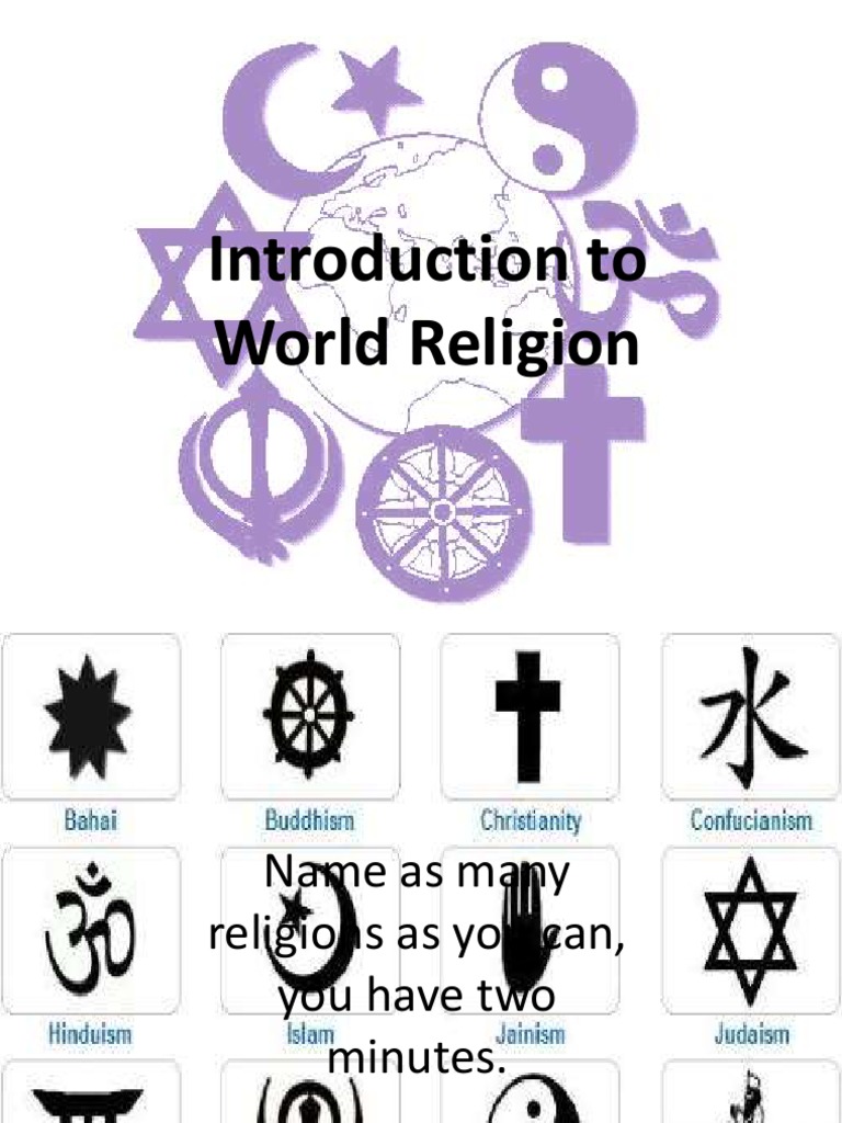 Introduction To World Religion | PDF | Monotheism | Deities
