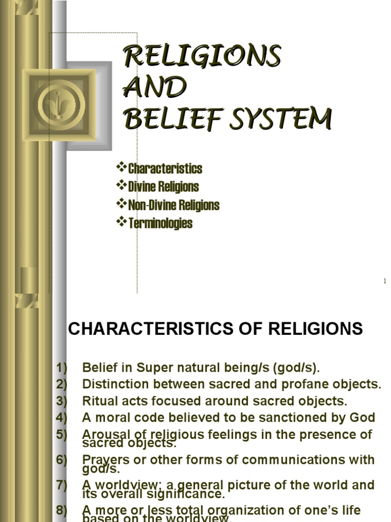 Religions AND Belief System | PDF | Atheism | God