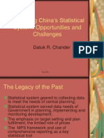 Reforming China's Statistical System: Opportunities and Challenges