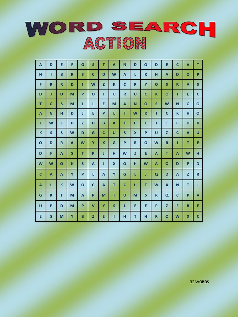 Word Search PDF