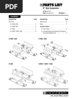 R Rear Suspension: R 40K - 46K R 48K - 52K